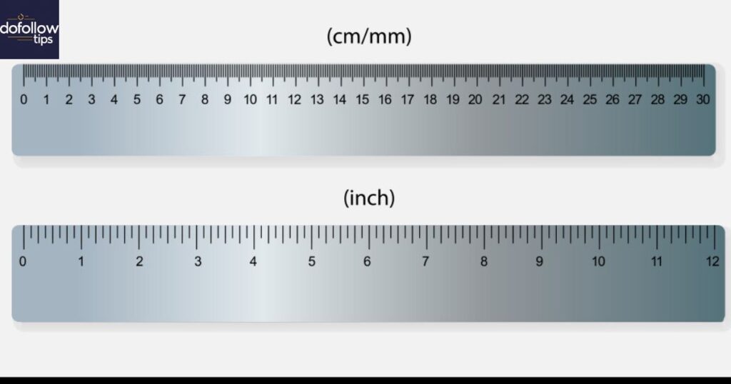 15. Seven inches Ruler