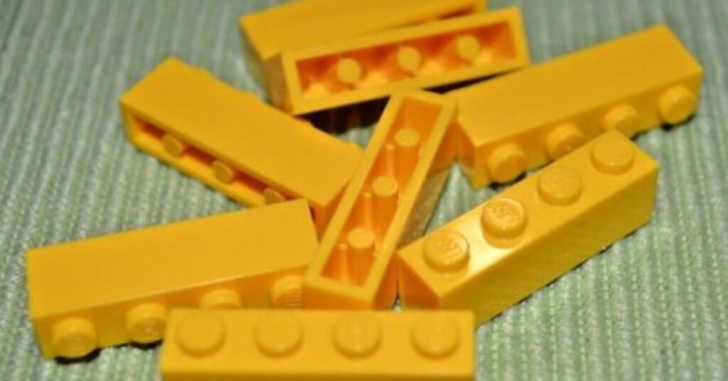 4. LEGO Bricks (standard 2×4 brick)