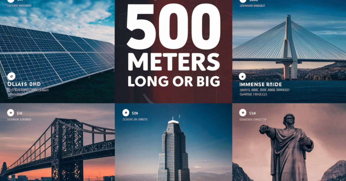 8 Things That Are 500 Meters Long or Big