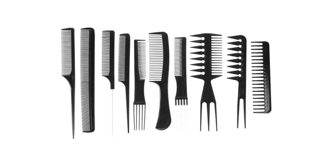  Four Hair Combs