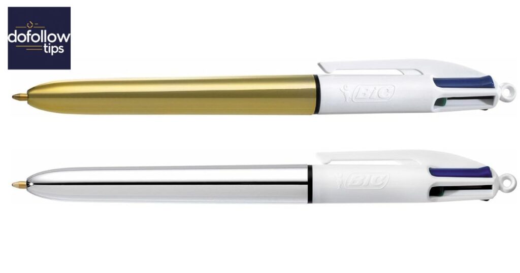 Two BIC Cristal Pens