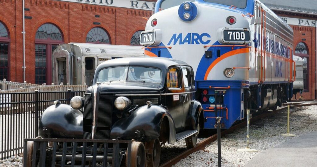 Two Railroad Cars