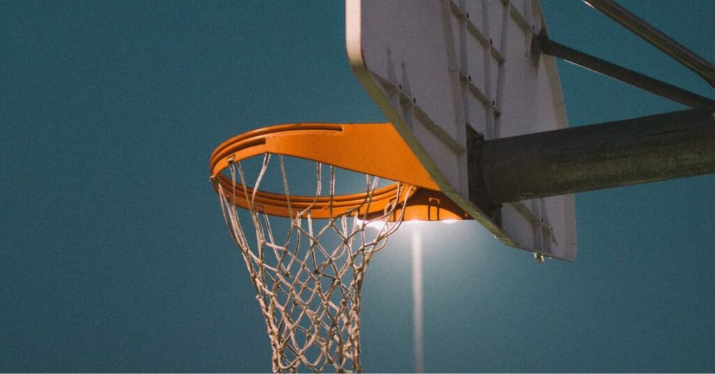 9. A Basketball Hoop