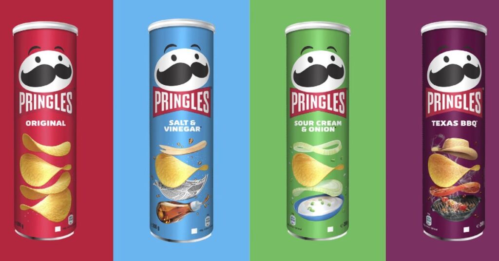 History of Pringles Packaging