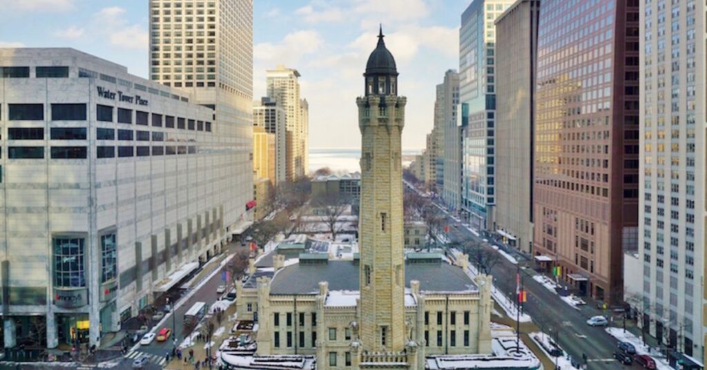 7. 1/6 of The Chicago Water Tower