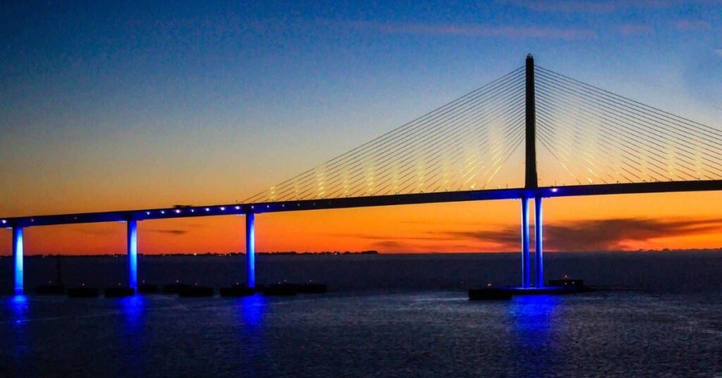 2. 12X The Sunshine Skyway Bridge