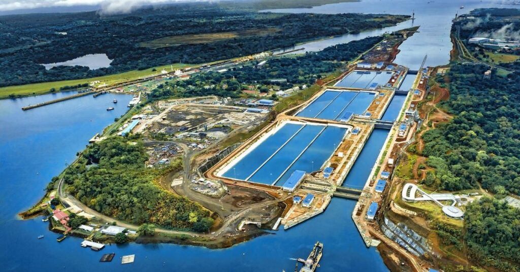 9. Entire Length of The Panama Canal