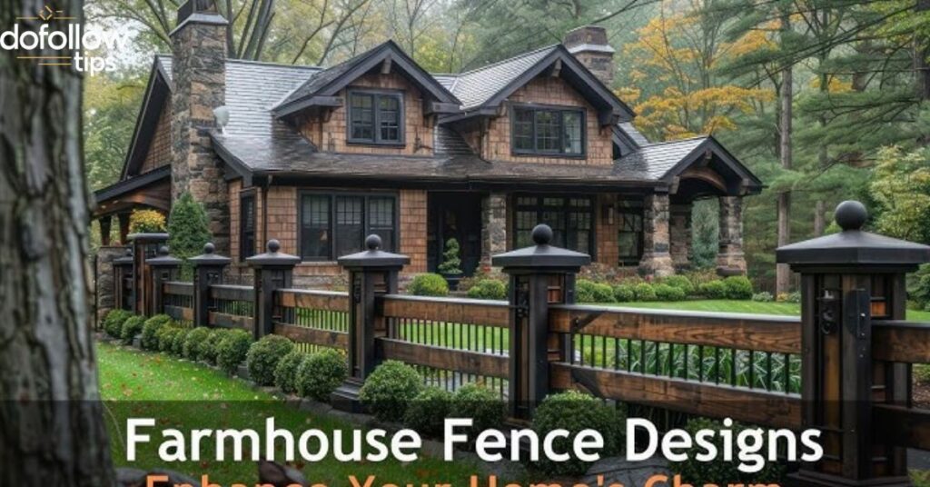 Enhancing the Space with Farmhouse-Style Fencing